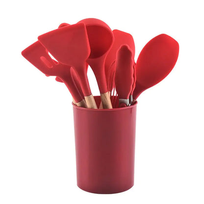 12-Piece Non-Stick Silicone Kitchen Tool Set