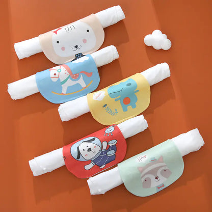 Summer Baby Sweat Absorbent Cotton Towel for Infants