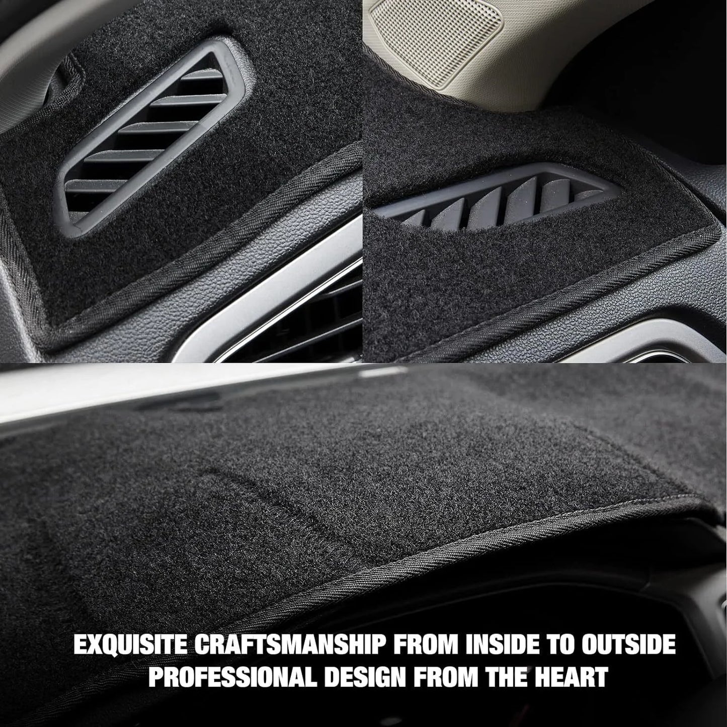 Fit For Chevy Silverado/Tahoe/Suburban 2007-2014 US Dashboard Pad Dash Cover Mat
