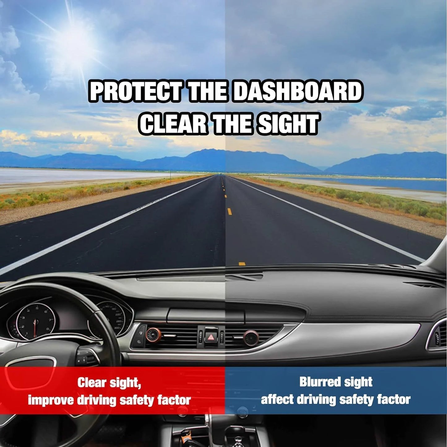 Fit For Chevy Silverado/Tahoe/Suburban 2007-2014 US Dashboard Pad Dash Cover Mat