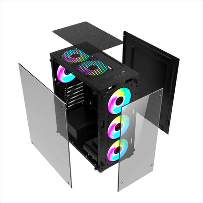 Panoramic Tempered Glass PC Case