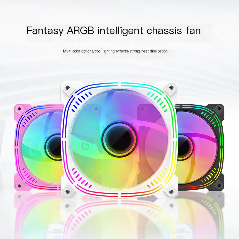 Prism 2nd Gen 12CM ARGB PWM Cooling Fan for PC