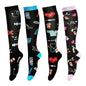 Socks for Women & Men Circulation Long Stockings Support for Nurses Pregnant Hiking Riding Running
