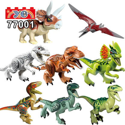 Jurassic Dinosaur Building Blocks Toy Set for Kids