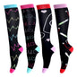 Socks for Women & Men Circulation Long Stockings Support for Nurses Pregnant Hiking Riding Running