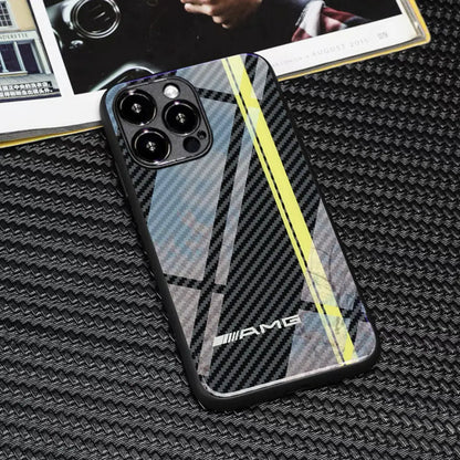 Carbon Fiber Pattern Case for iPhone 15 Pro Max