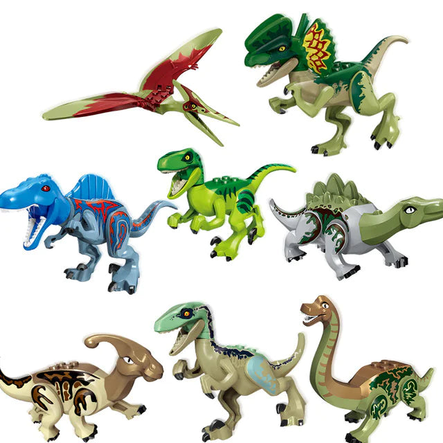 Jurassic Dinosaur Building Blocks Toy Set for Kids