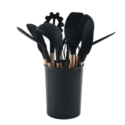12-Piece Non-Stick Silicone Kitchen Tool Set