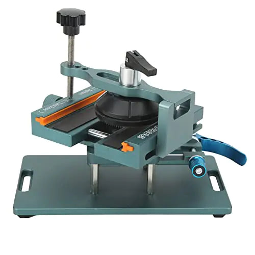 Cellphone Screen Separator Tool Rotating LCD Separator Fixture Mobile Phone Screen Rear Cover Removal Tool Heating Phone Screen Opening Tool with Silicone Frame