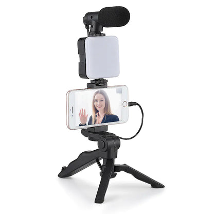 Multifunctional Desktop Beauty Leg Light with Microphone