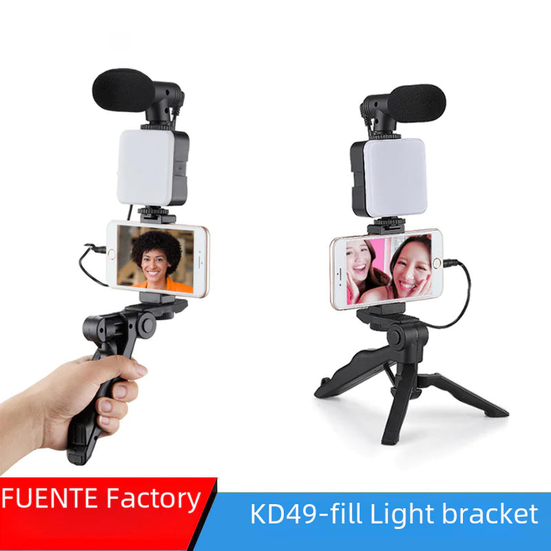 Multifunctional Desktop Beauty Leg Light with Microphone