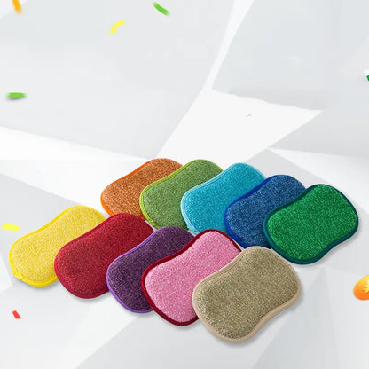 Non-Scratch Sponge Cloth for Kitchen Cleaning