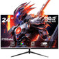 FYHXele 24 Inch Gaming Monitor FHD 1080P Fast IPS 180Hz 165Hz Refresh Rate 1ms HDR Computer Monitor HDMI DisplayPort Eye Care for Gamers Compatible Wall Mountable Installs-Black