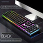 Cool Mechanical Feel USB Wired Gaming Keyboard for Office
