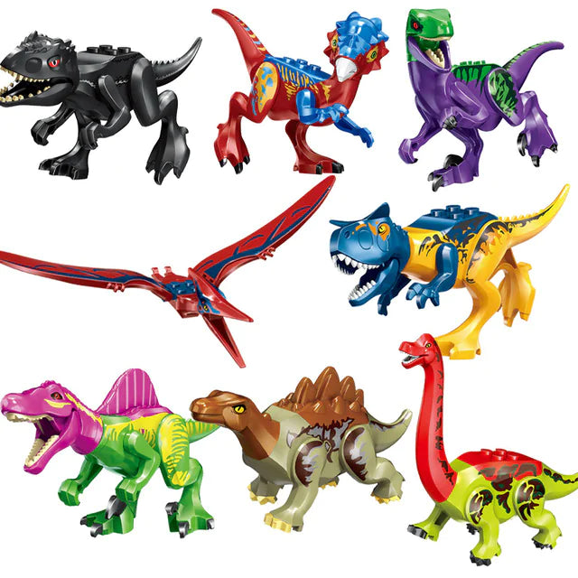 Jurassic Dinosaur Building Blocks Toy Set for Kids