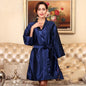 Plus Size Silk Robe for Women - Summer Loungewear