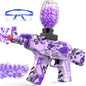 Gel Blaster Gun Gel Gun Automatic Electric Splatter Ball Blaster Toy for Outdoor Activities Birthday Christmas Team Games Ages 14+ (Purple)