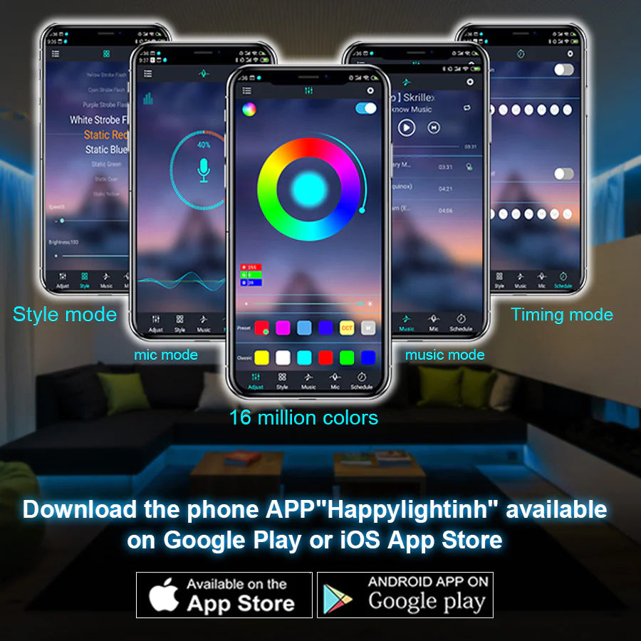 2025 RGB Strip Light  All Variants