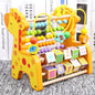 Wooden Counting Frame Toy for Kids Aged 1-4 Years