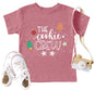 Christmas Cookie Shirt Toddler Boys Girls Cookie Crew T-Shirt Xmas Gifts Tee Tops Holiday Outfits Pink