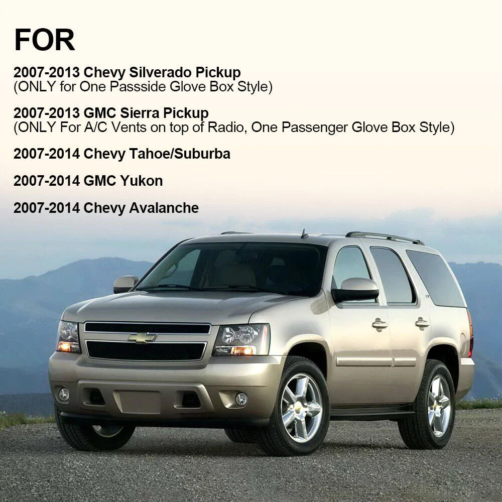 Fit For Chevy Silverado/Tahoe/Suburban 2007-2014 US Dashboard Pad Dash Cover Mat