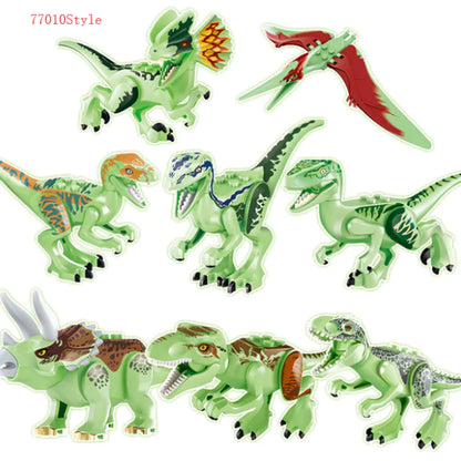 Jurassic Dinosaur Building Blocks Toy Set for Kids