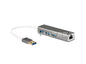 USB to Gigabit Ethernet Adapter & USB 3.0 Hub Dock