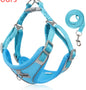 Adjustable Breathable Pet Harness with Leash